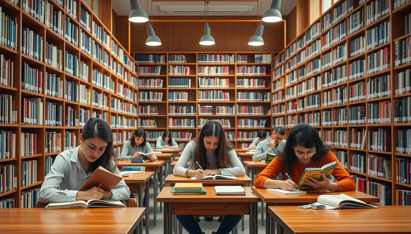 Organized study environment supporting productive learning